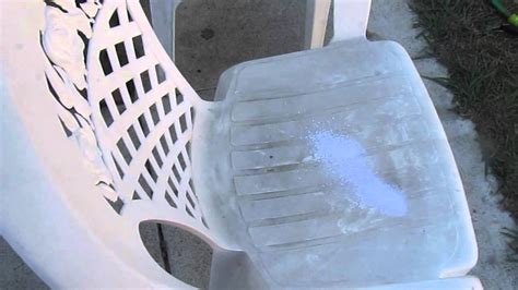 clean white plastic chairs safed kursi