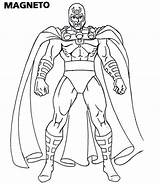 Magneto Marvel Drawing sketch template