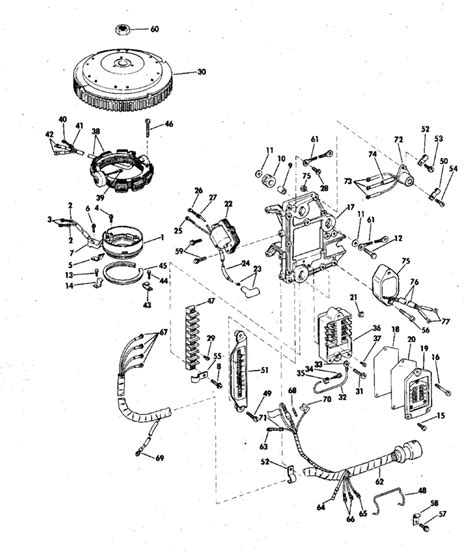 wiring schematic  johnson outboard wiring diagram