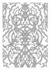 Tapestry Adultos Mondi Dacqua Coloriages Malvorlagen Moyen Medievaux Adulte Adulti Edades Erwachsene Mittelalter Malbuch Muster Justcolor Motifs Brillantes Arabische Thérapie sketch template