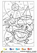 Coloriage Magique Cp Vacances Crabe Coloriages Maths Sur Imprimer Ce1 épinglé Lois Additions Chiffres sketch template