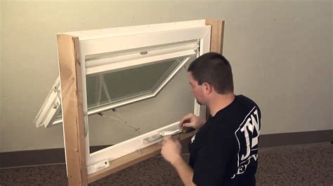 installing replacement awning windows image
