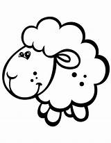 Coloring Pages Lamb Printable Colorir Para Ovelhas sketch template