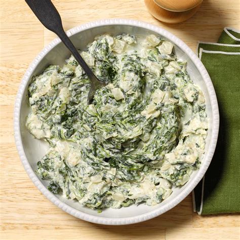 garlic creamed spinach recipe taste  home