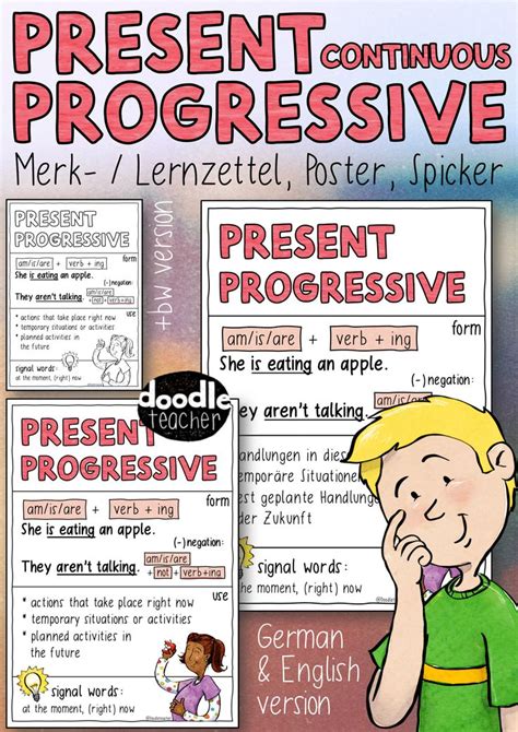present continuous progressive progressive progressive progressive