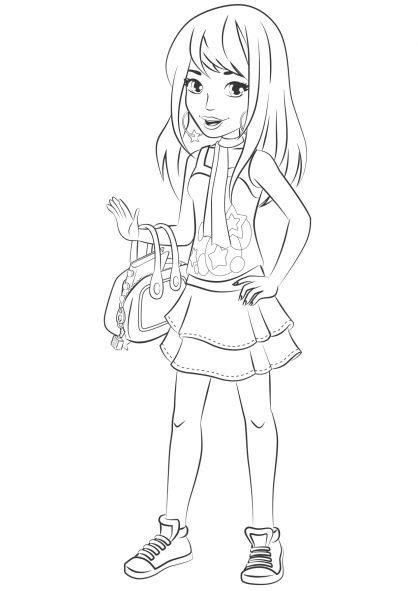 emma andrea lego friends coloring pages kidsworksheetfun