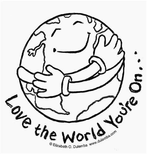 cute earth coloring pages clip art library