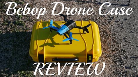 parrot bebop drone case review waterproof ruggedized floating youtube