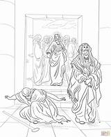 Coloring Pharisee Tax Collector Pages Drawing Skip Main Color Gustave Dore sketch template