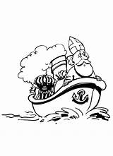 Sinterklaas Stoomboot Peuters Wedstrijd Yg67 Ausmalbilder Sankt Nikolaus Animaatjes sketch template