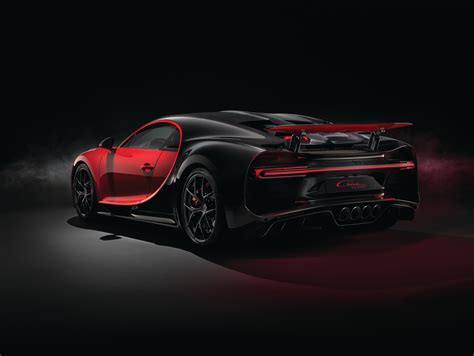 red bugatti chiron sport rear view wallpaperhd cars wallpapersk wallpapersimages