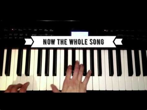 billie eilish ocean eyes piano tutorial youtube