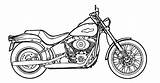 Motociclete Colorat sketch template