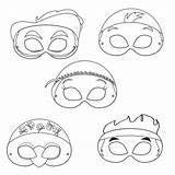 Pirate Masks Printable Coloring Pirates Neverland Mask Etsy Cut Sold sketch template