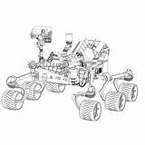 Curiosity Rovers Patent sketch template