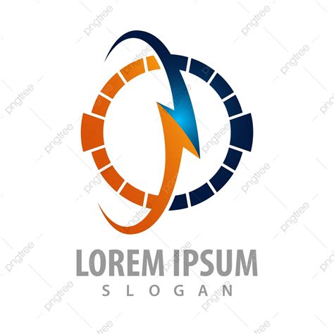 gambar desain petir petir modern logo ikon logo simbol simbol logo