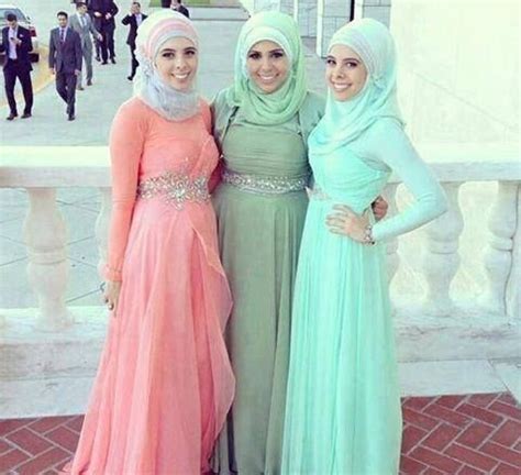 formal dresses hijabi style pinterest wedding