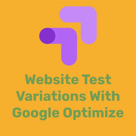 website test variations  google optimize gaasly shop