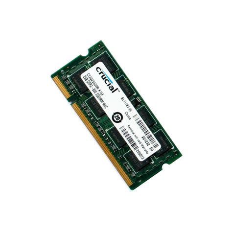 Crucial 2gb Ddr2 Pc2 6400 800mhz So Dimm Notebook Memory Kvr800d2s0 2gr