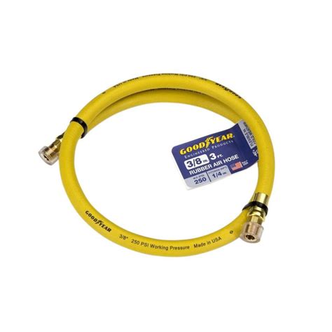 goodyear  ft    rubber whip hose yellow