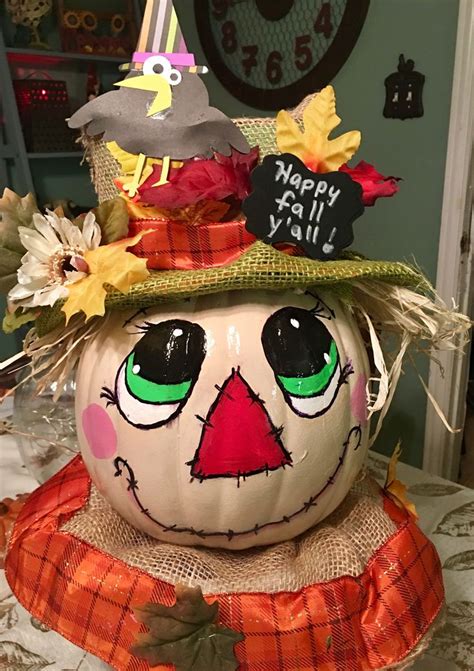 scarecrow pumpkin herbst