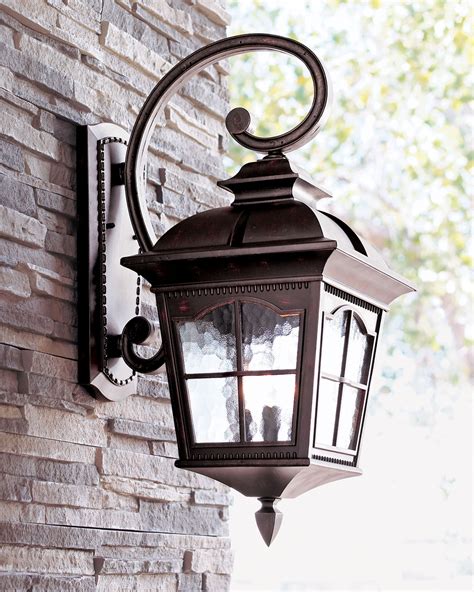 traditional outdoor lights adding  touch  class   property warisan lighting