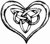 Celtic Heart Knot Clipart Drawing Cliparts Library Clipground sketch template