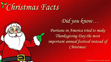 fun christmas facts youtube