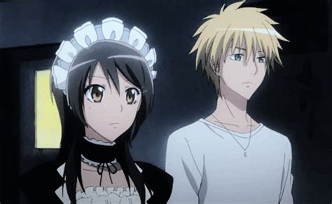 kaichou wa maid sama anime couple find and share on giphy