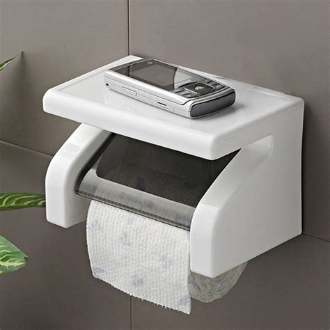 waterproof toilet paper holders woopower wall mounted plastic toilet roll paper box holder