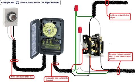 Photocell Wiring Diagram Pdf Wiring Diagram Of Lighting Contactor