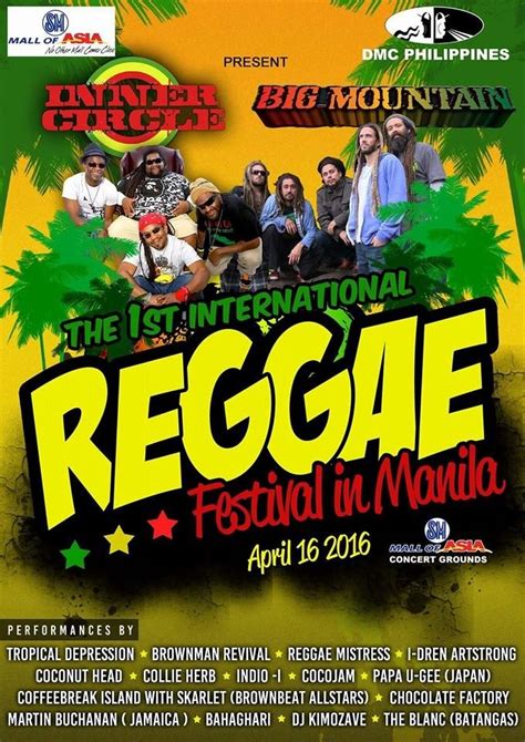 one love manila s first international reggae music festival