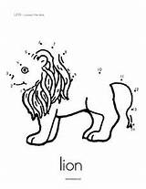 Lion Connect Dots Worksheet 1st Grade Pre Reviewed Curated Lessonplanet sketch template