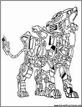 Zoids Coloring Liger Pages Template Getcolorings sketch template