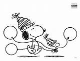Snoopy Woodstock Colorir Balloons Schulzmuseum Enticing Schulz Colorironline sketch template