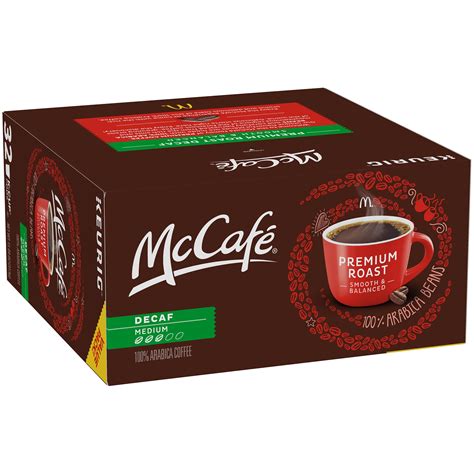 mccafe premium roast decaf coffee  cup pods  ct box walmartcom