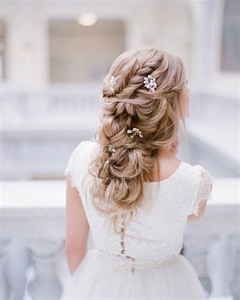 23 romantic wedding hairstyles for long hair page 2 of 2 stayglam