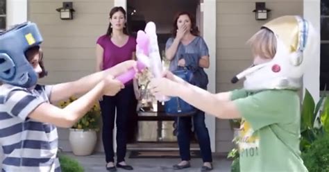 dildo fight an unusual gun safety ad is going totally viral