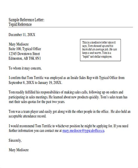 reference letter samples   ms word pages google docs