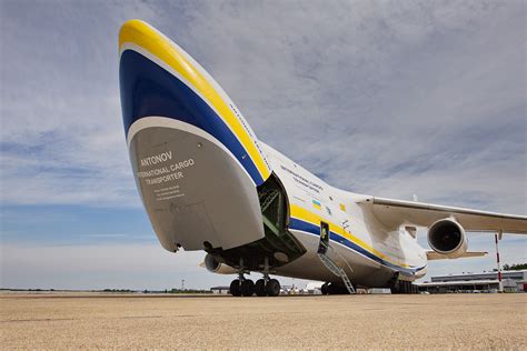 worlds largest commercial cargo aircraft drops  zagreb croatia week