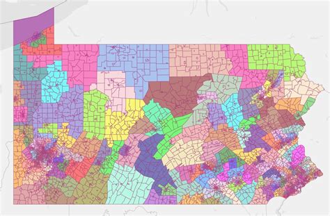 New Proposed Maps For Pa House Senate Districts Released