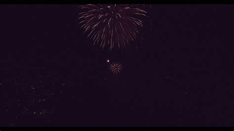amazing fireworks captured  drone apollo beach fl youtube