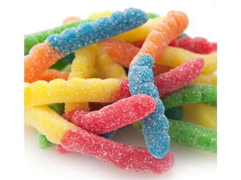 sour neon bulk gummy worms  lbs candymachinescom