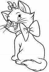 Marie Coloring Pages Cat Gif sketch template