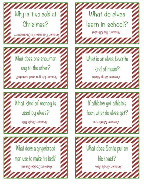 elf joke cards christmas jokes christmas jokes  kids christmas elf