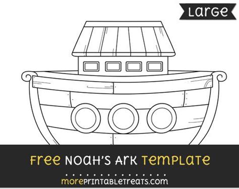 noahs ark template large noahs ark preschool noahs ark craft
