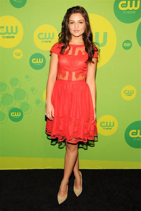 Danielle Campbell Photos Celebs Arrive At The Cw Upfront