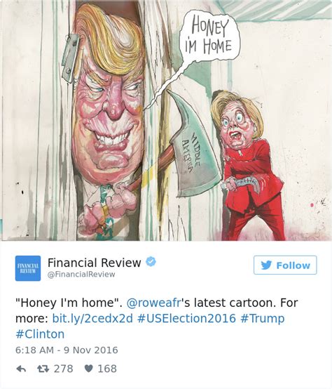 116 cartoonists around the world illustrate how they feel about trump