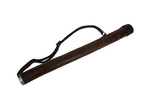reserved  cnaan antique military leather arrow quiver barrel case collectible army memorabilia