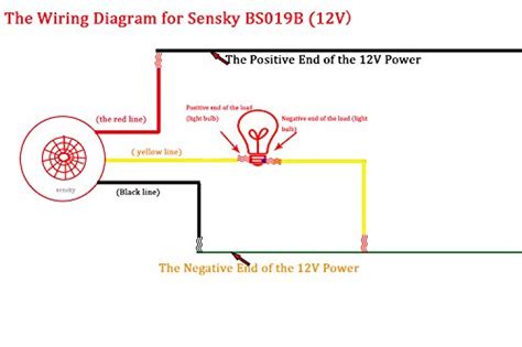 pir motion sensor light wiring diagram wiring diagram schemas